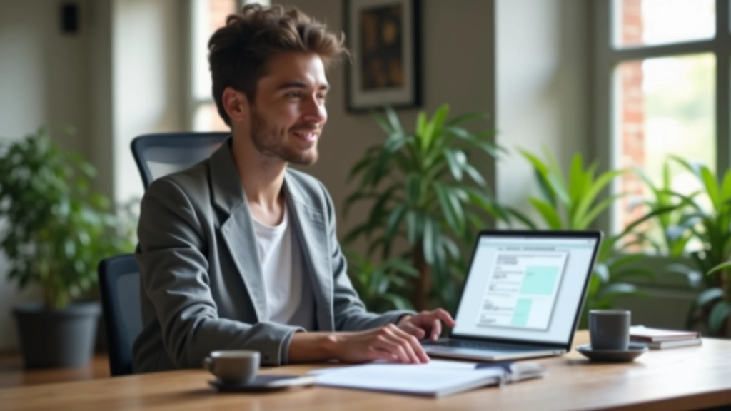 Écran d'ordinateur montrant une plateforme de traduction avec des projets listés, interface claire et professionnelle